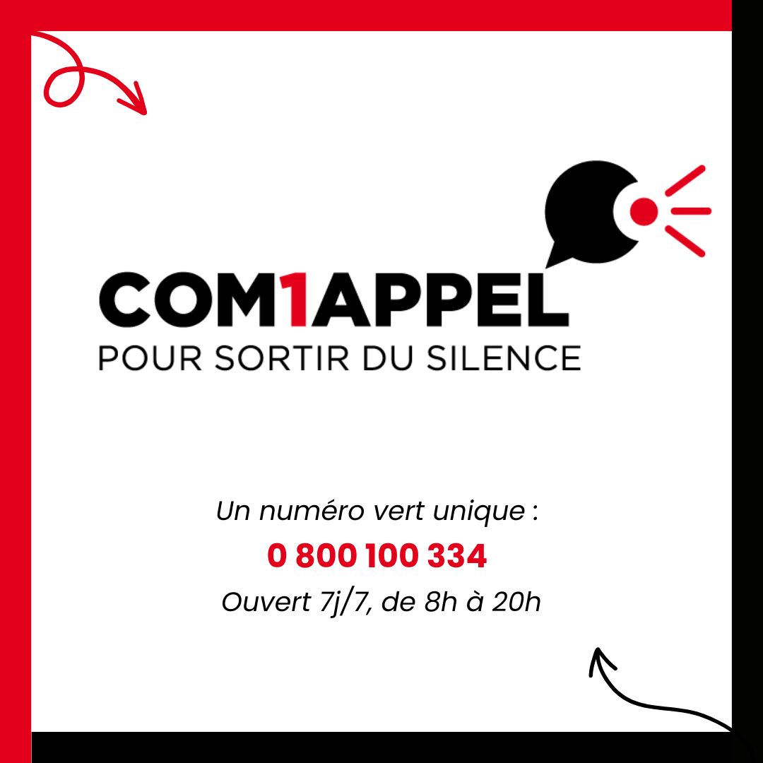 COM1APPEL | La ligne d’écoute pour sortir du silence